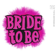 Op deze afbeelding zie je een Accessoires, van het merk Widmann. Broche Zwart Bride To Be