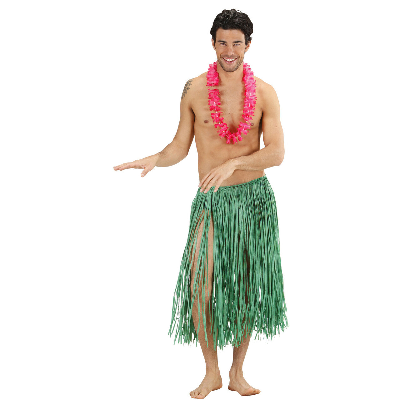 Op deze afbeelding zie je een Accessoires, van het merk Widmann. Hawaii Krans Roze