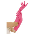 Pink Neon Langhandschuhe