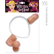 Op deze afbeelding zie je een Accessoires, van het merk Widmann. Piemel Door Hoofd