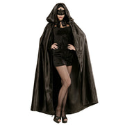 Op deze afbeelding zie je een Accessoires, van het merk Widmann. Take Me Satijnen Cape Met Kap 152 Centimeter