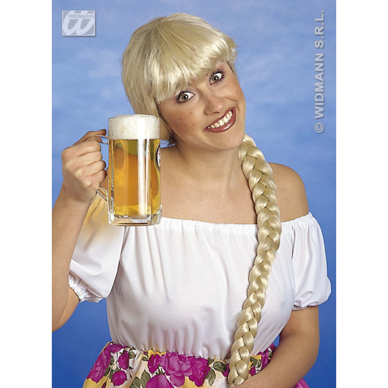 Op deze afbeelding zie je een Accessoires, van het merk Widmann. Pruik, Helga