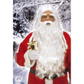 Santa Setzte Einen Extra Langen Bart