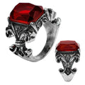 Gothic Bloedsteen Ring
