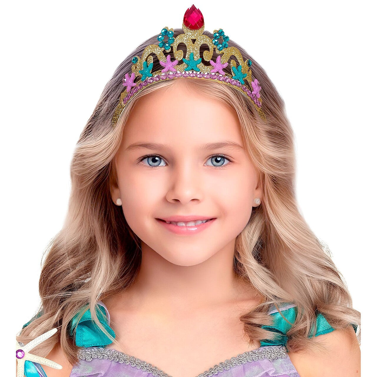 Op deze afbeelding zie je een Accessoires, van het merk Widmann. Magische Zeemeermin Tiara