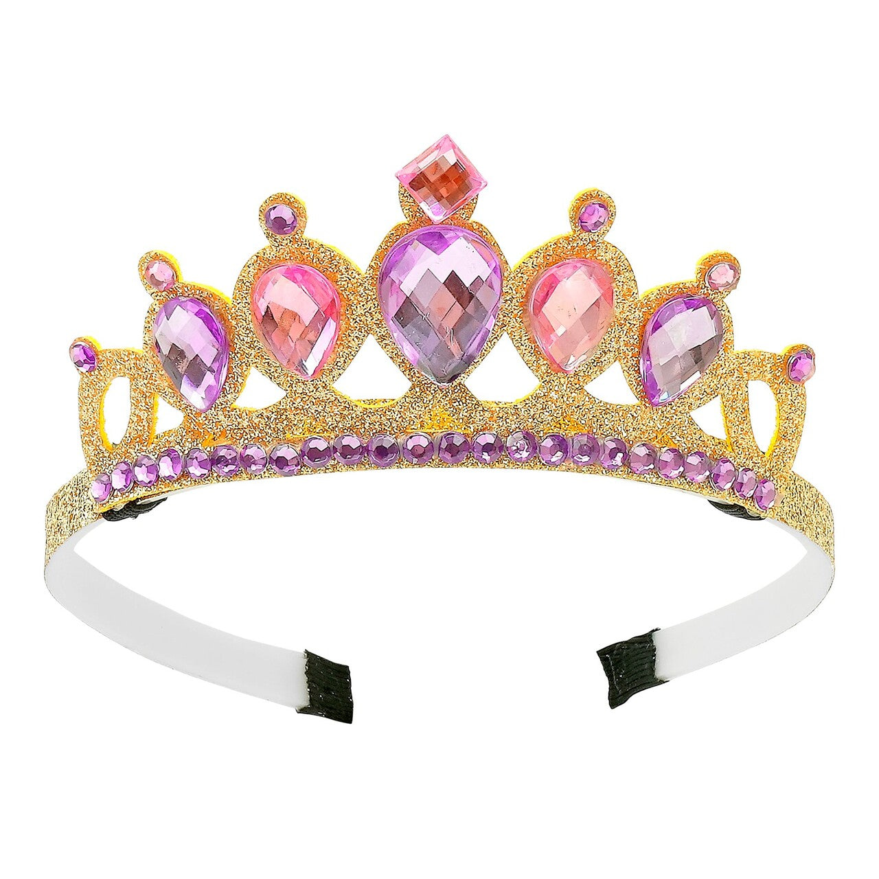 Op deze afbeelding zie je een Accessoires, van het merk Widmann. Diamond Prinsessen Tiara