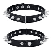 Op deze afbeelding zie je een Accessoires, van het merk Widmann. Spiked Choker