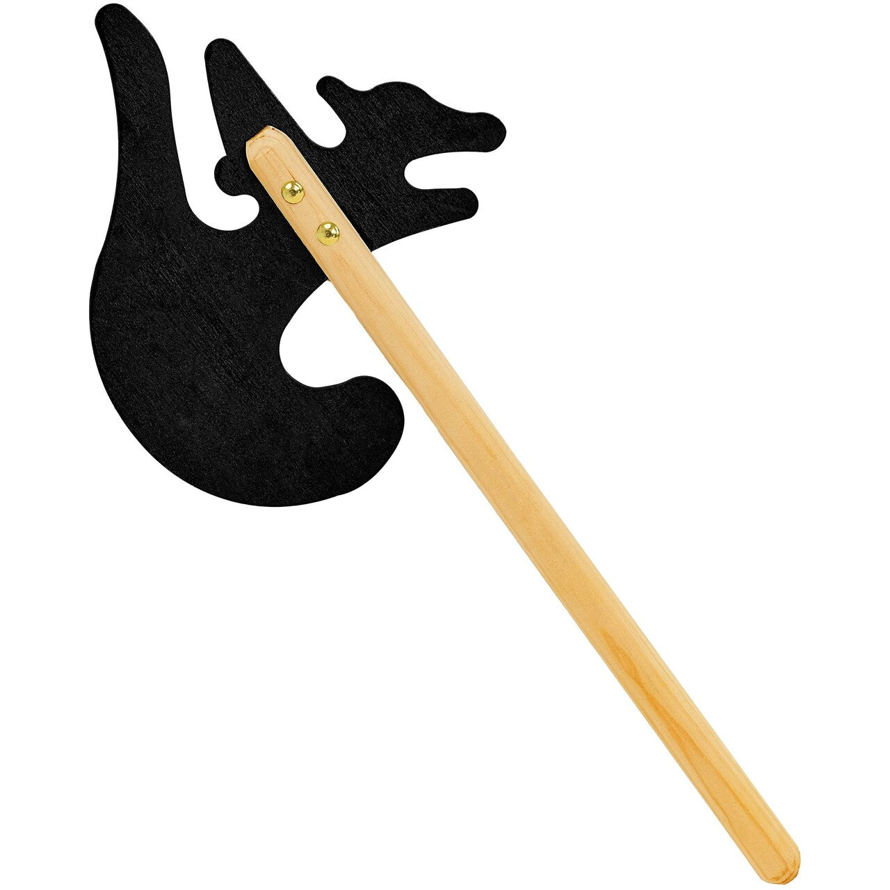 Op deze afbeelding zie je een Accessoires, van het merk Widmann. Strijdbijl Hout 49 Centimeter