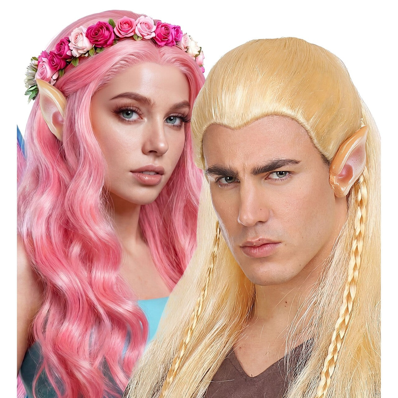 Op deze afbeelding zie je een Accessoires, van het merk Widmann. Fantasy Elf Oren