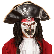 Op deze afbeelding zie je een Accessoires, van het merk Widmann. Spookschip Piraat Kindermasker Horror Bucanneer