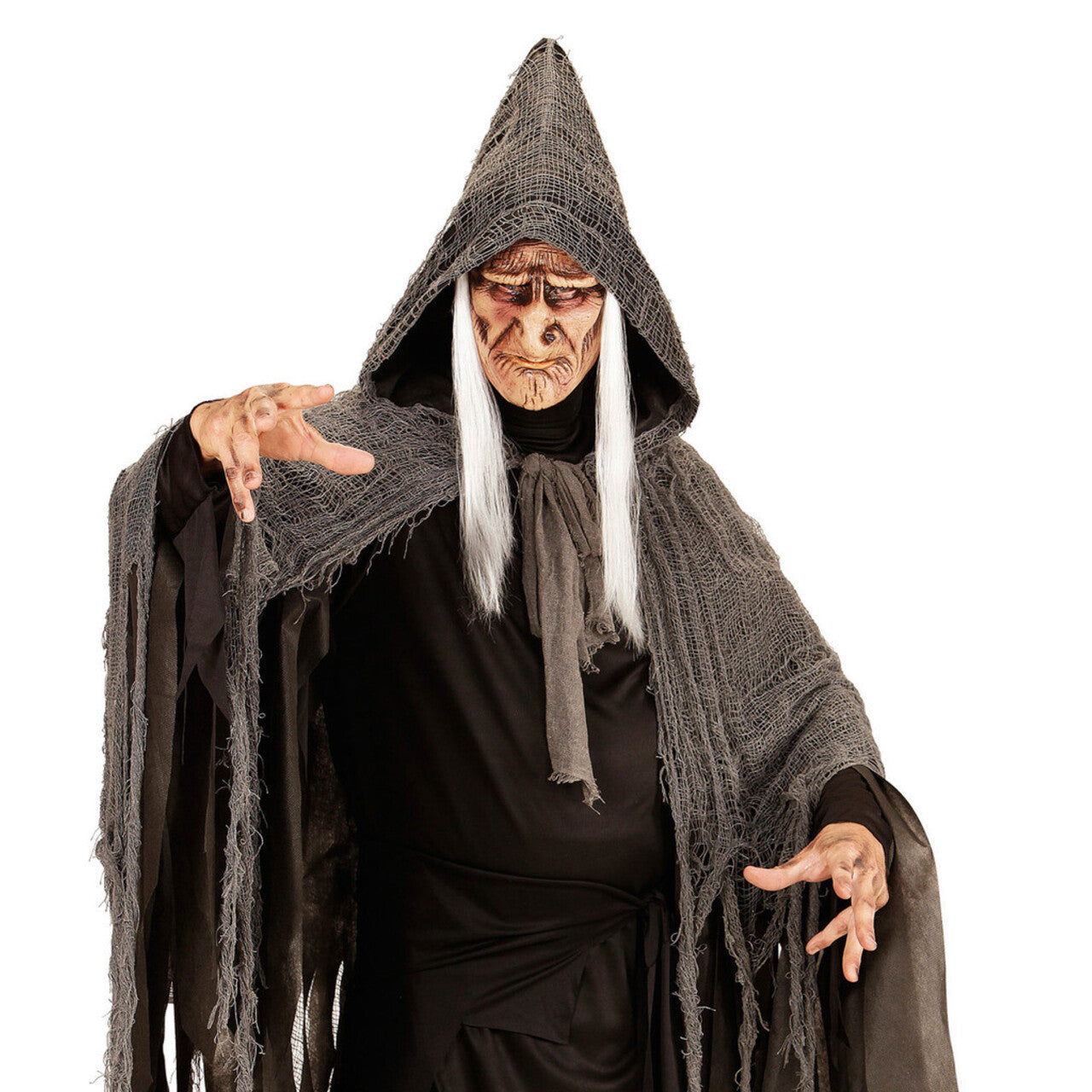 Op deze afbeelding zie je een Accessoires, van het merk Widmann. Masker Tovenaar Met Haar Donkere Dagen