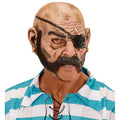 Realistische Maskenpirat Mit Offenem Mund