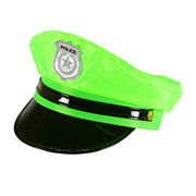 Op deze afbeelding zie je een Accessoires, van het merk Widmann. Fantasia Politiepet Neon Groen