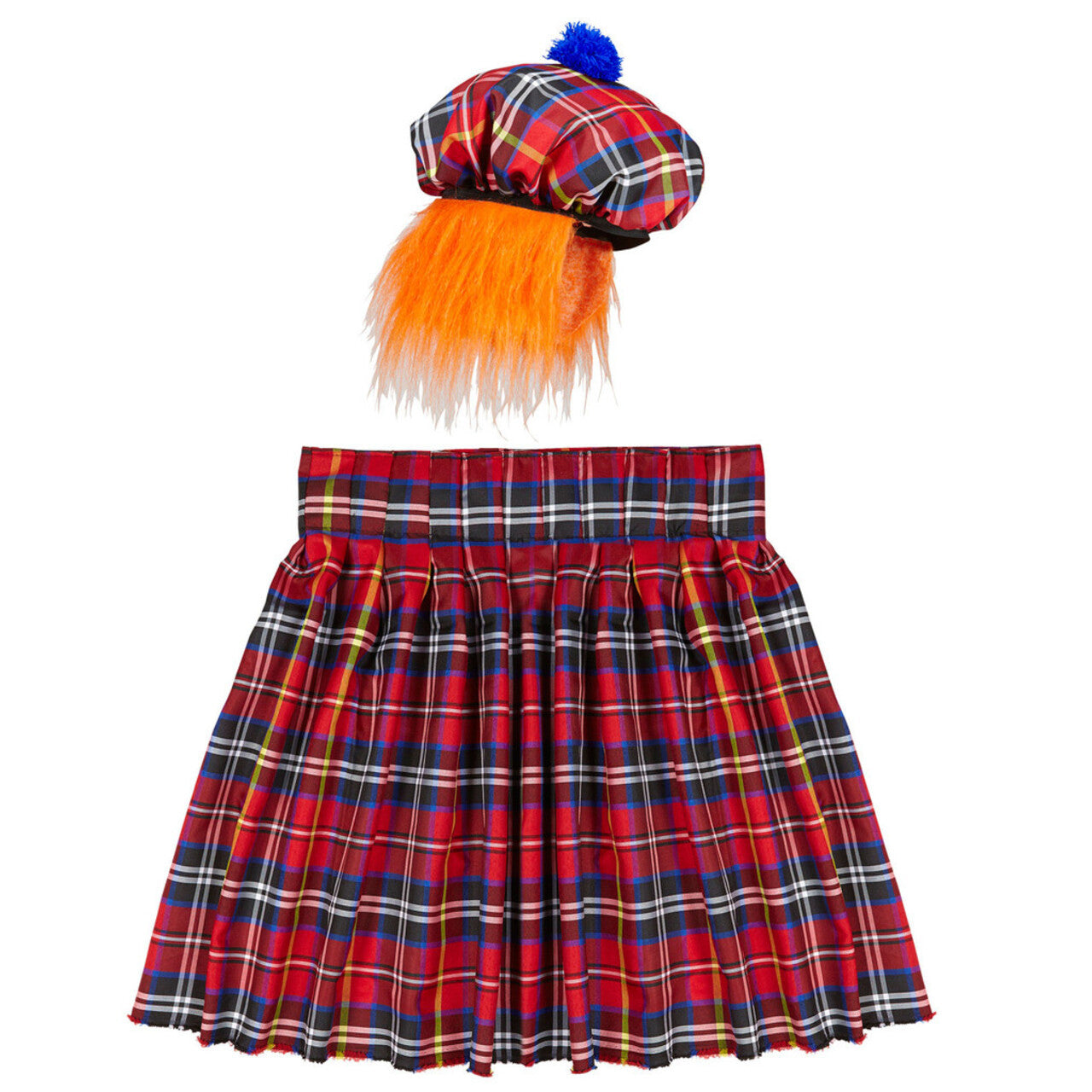 Op deze afbeelding zie je een Kostuums, van het merk Widmann. Tartan Schotse Man