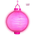 Festliche Laterne Mit Licht 30 Zentimetern Rosa