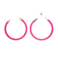 Rock-Chick Neon-Pink Ohrringe