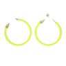 Rock Chick Neon-Gelb Ohrringe