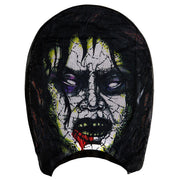 Op deze afbeelding zie je een Accessoires, van het merk Widmann. Aangenaam Stoffen Hoofdmasker Zombie