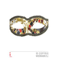 Venezianische Harlekin-Augenmaske