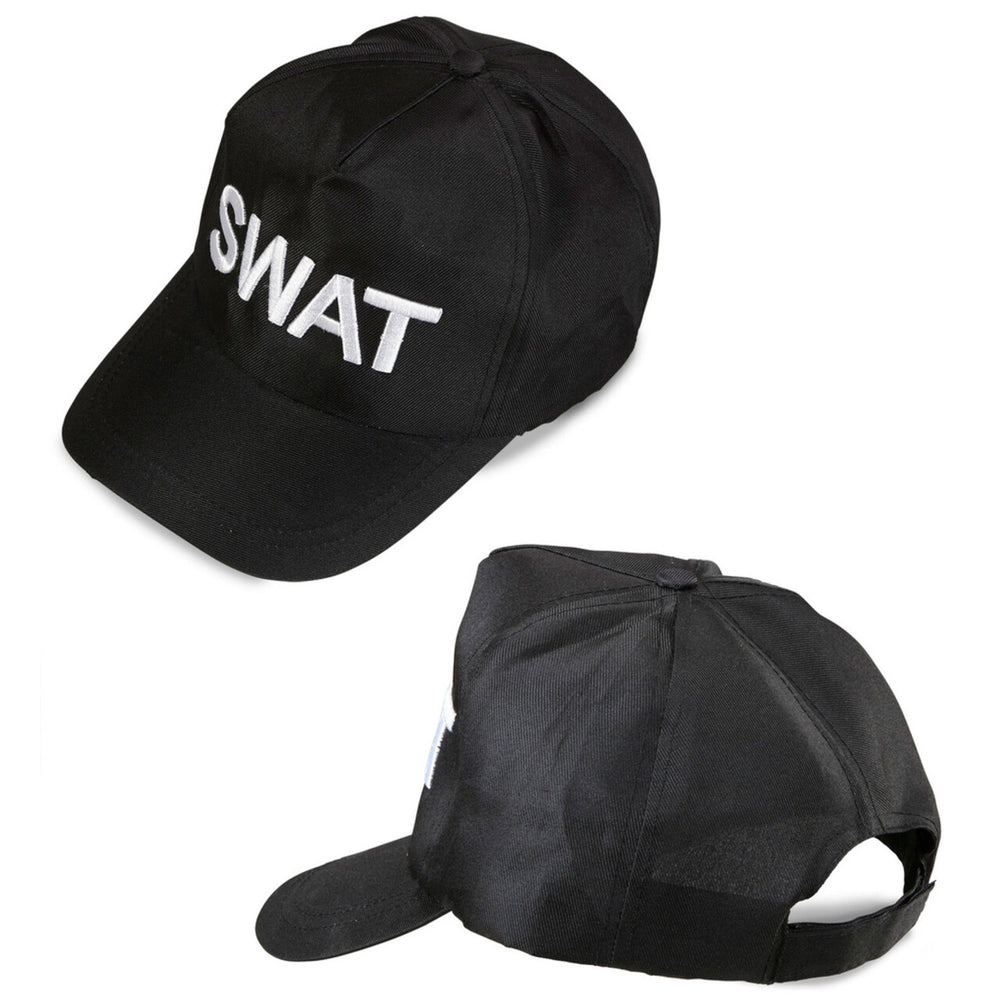 Op deze afbeelding zie je een Accessoires, van het merk Widmann. Amerikaanse Cap Swat