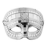 Op deze afbeelding zie je een Accessoires, van het merk Widmann. Masker Disco Zilver Dancing Hottie