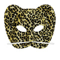 Sexy Glitzermaske Leopard