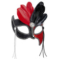 Duce Eye Mask Grand Ball, Schwarz / Rot