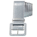 Glamour Glitzer Gürtel 120 Cm Silber