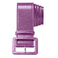 Glamourgürtel Glitzer 120 Zentimeter Lila