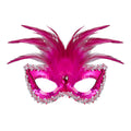 Königliche Augenmaske, Baronin Metallic Rosa