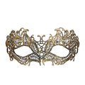 Fantasie Augenmaske Spitze, Antikgold