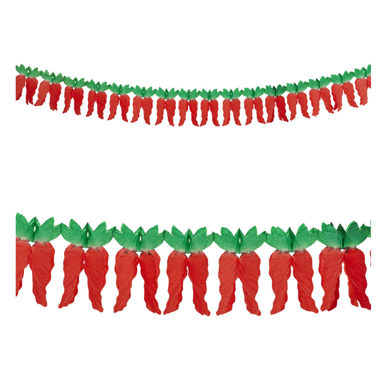 Op deze afbeelding zie je een Decoratie, van het merk Widmann. Mexicaanse Slinger Pepers 3 Meter