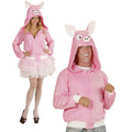 Süßes Schweinchen-Hoodie Unisex Kostüm