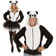 Op deze afbeelding zie je een Kostuums, van het merk Widmann. Cute Hoodie Panda