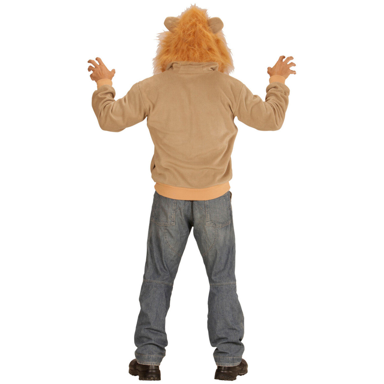 Op deze afbeelding zie je een Kostuums, van het merk Widmann. Grappige Hoodie, Leeuw Kostuum