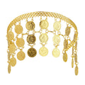 Arabisches Münzen-Kopfschmuck Gold