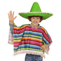 Hola Hombre Mexikanischer Poncho Kostüm für Kinder