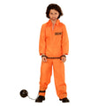 Häftling In Orange Kostüm für Jungen