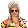 Brandon Perücke Vokuhila 80er Blond