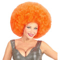 Soul-Diva Perücke, XXL Afro Orange