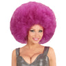 Soul Diva Perücke, Afro Extra Groß Lila