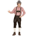 Heinz Bier Trachtenhemd Rot Herren