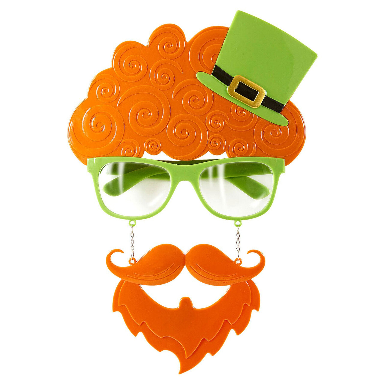 Op deze afbeelding zie je een Accessoires, van het merk Widmann. Ierse Bril, St. Patricks Day