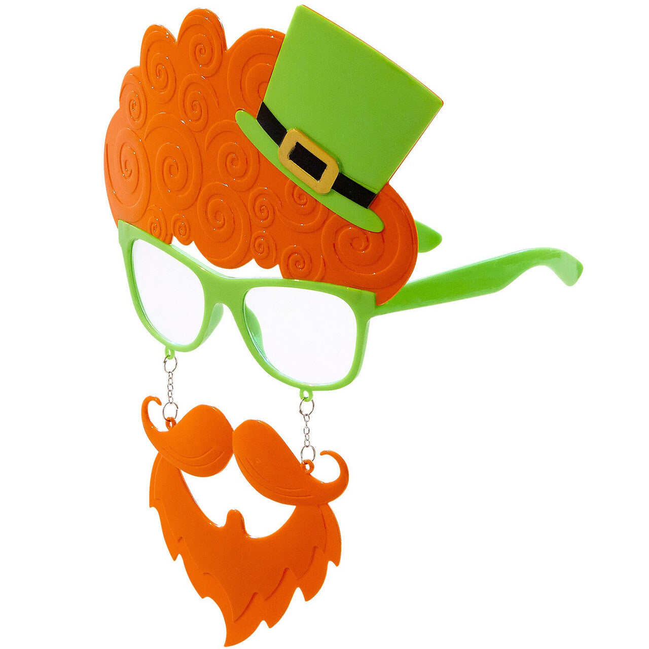 Op deze afbeelding zie je een Accessoires, van het merk Widmann. Ierse Bril, St. Patricks Day