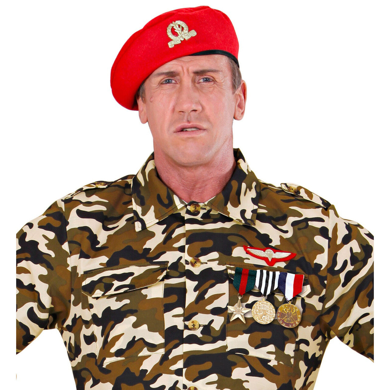 Op deze afbeelding zie je een Accessoires, van het merk Widmann. Trotse Gevechtsmedaille