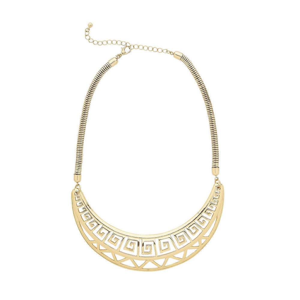 Op deze afbeelding zie je een Accessoires, van het merk Widmann. Romana Ketting Goud Grieks Romeins