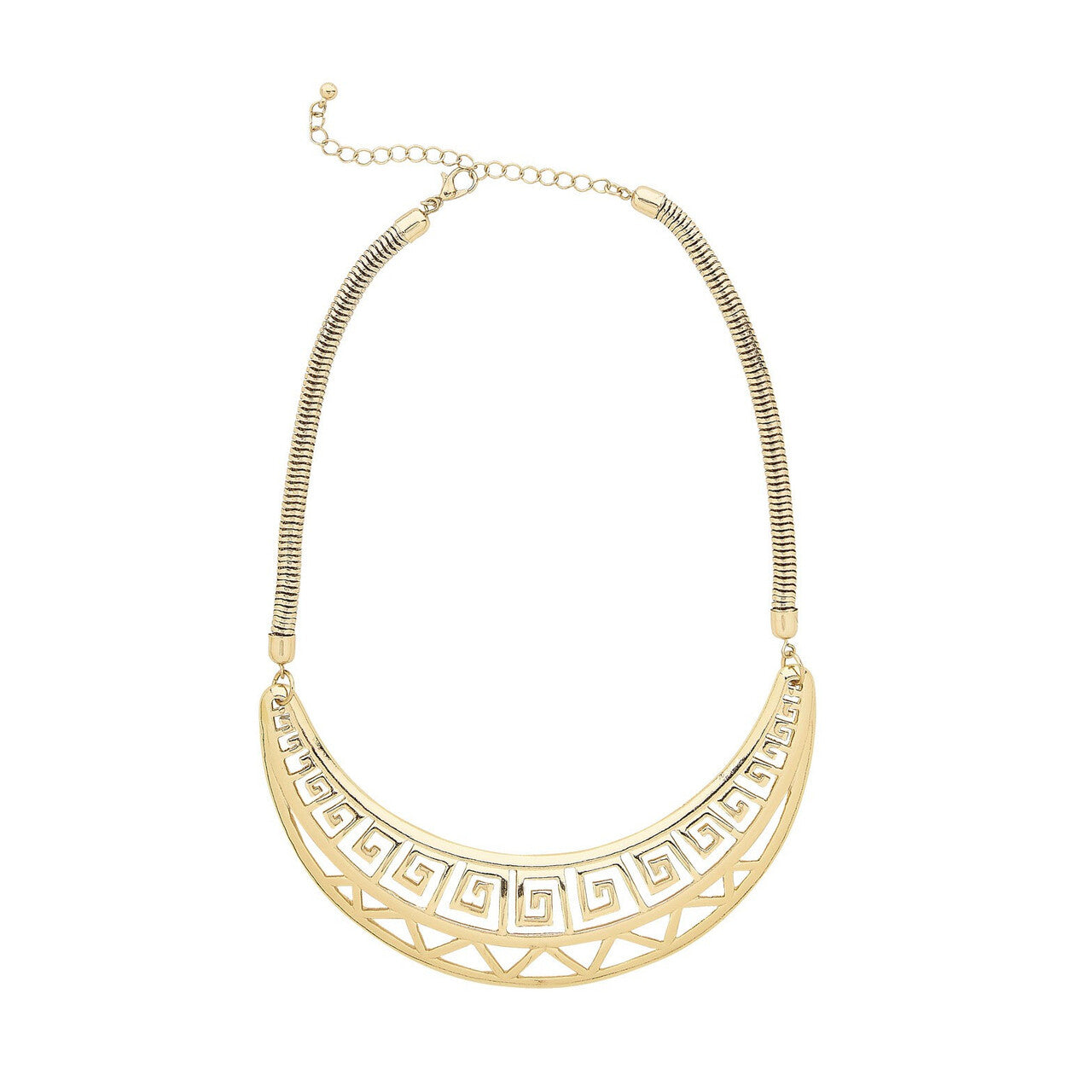 Op deze afbeelding zie je een Accessoires, van het merk Widmann. Romana Ketting Goud Grieks Romeins