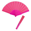 Flamenco Fabric Fan, Rosa