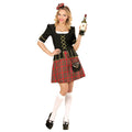 Tartan Lady Scottish Frau Damenkostüm