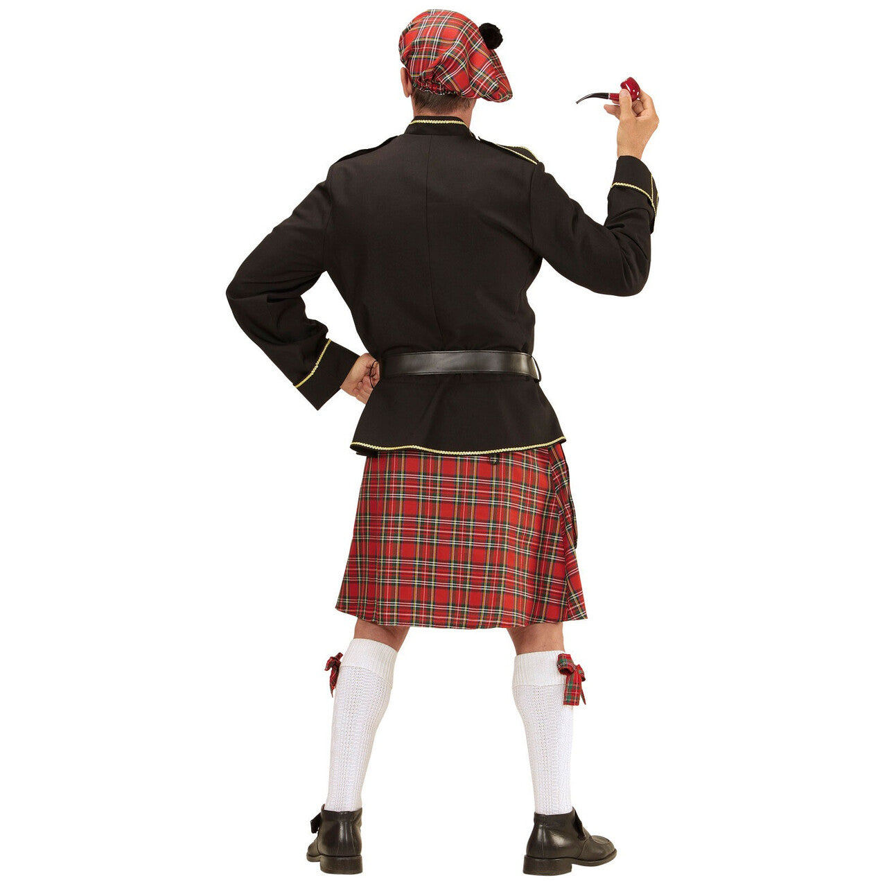 Op deze afbeelding zie je een Kostuums, van het merk Widmann. Tartan Fella Schotse Man Kostuum